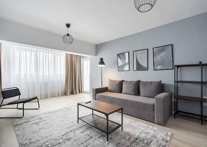 Heaven 2106 - Underground Parking & Self Check-in Apartment Bucharest